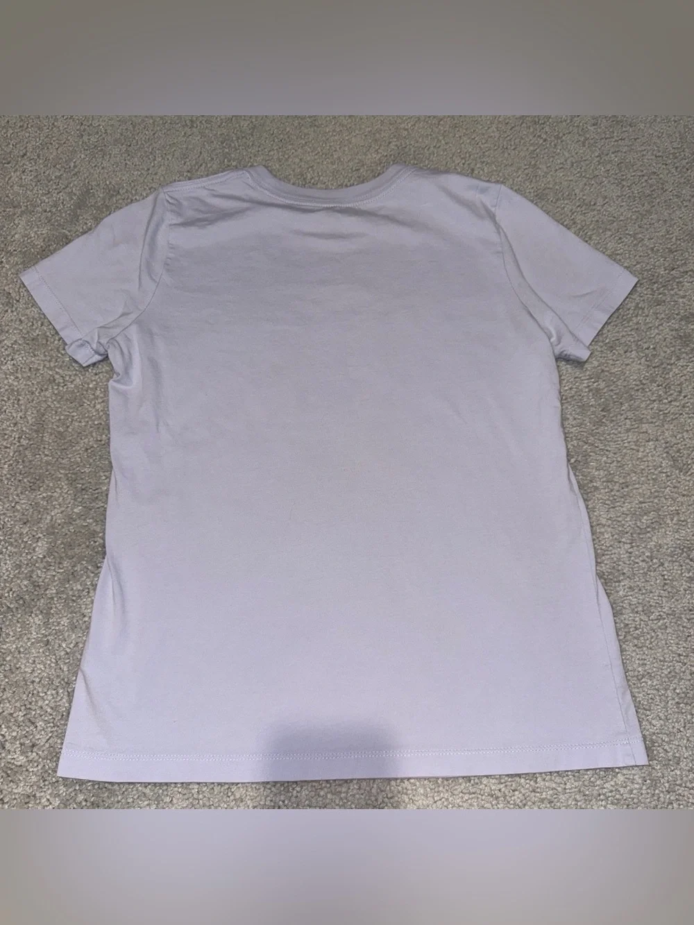 Nike Men’s Lavender Floral Logo Short Sleeve Tee